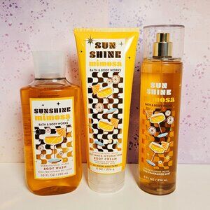Bath and Body Works Sunshine Mimosa Body Care